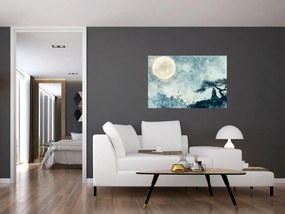 Obraz - Maľba splnu (90x60 cm)