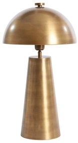Stojacia lampa v bronzovej farbe s kovovým tienidlom (výška 52 cm) Dita – Light &amp; Living