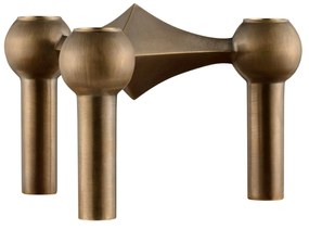 Stoff Nagel Designový svietnik STOFF Nagel Bronzed Brass