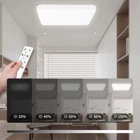 Brilagi - LED stmievateľné stropné svietidlo MILKY WAY LED/24W/230V 3000-6500K s diaľkovým ovládaním