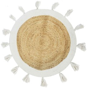 Koberec Tassa, (fi) 80 cm, béžová/biela