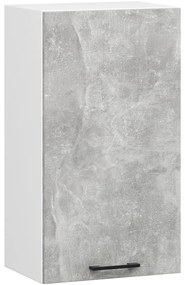 Kuchynská zostava 240 cm Ozara II C (biela + betón). Akcia -20%. Vlastná spoľahlivá doprava až k Vám domov. 1128872