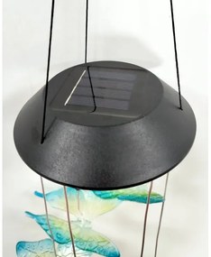 LED RGB Solárne svietidlo 6xLED/1,2V 300 mAh IP44 motýľ