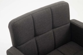 Kreslo L.A. Lounger látka - Tmavo sivá