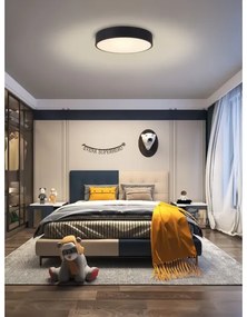 Immax NEO 07202L-LED Stmievateľné stropné svietidlo RONDATE 53W/230V čierna Tuya+DO