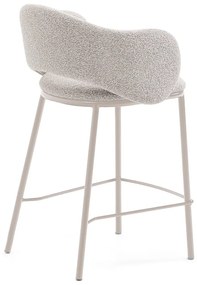 Barová stolička slonovinová (výška sedadla 65 cm) Maina – Kave Home