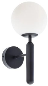 Redo 01-3127 - Nástenná lampa HAIKU 1xE14/28W/230V čierna