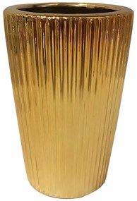 Kvetináč YS44193 Electroplating Effect D8xh12 Gold