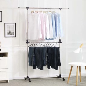 Vešiakový stojan na kolieskach LLR41L