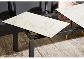 Rozkladací jedálenský stôl 41453 180/240 x 95cm White Ceramik  - Komfort-nábytok