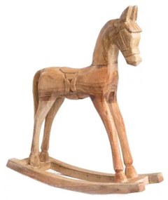 Vianočná dekorácia MANGOS hojdací koník 711534