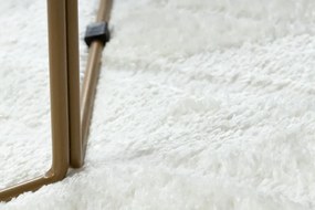 Dywany Łuszczów, Kusový koberec Mode 8586 geometric cream, 160x220, biela, chodba / predsieň