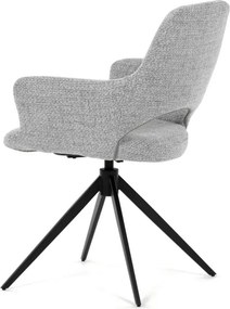 Jedálenská stolička sivá DCH-D1320 GREY2