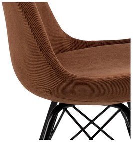 Hnedá jedálenská stolička Eris - Actona