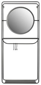 Čierna oceľová predsieňová zostava Duco – White Label