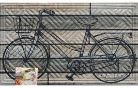 Jutex Rohož Lima Bicycle&Wood, Rozmery 0.75 x 0.45