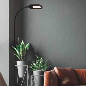 Briloner 2177015 - LED Stmievateľná flexibilná nástenná lampa LED/6W/230V čierna