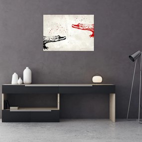 Obraz - Krokodíly (70x50 cm)