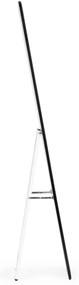 ModernHome Veľké stojace zrkadlo s úzkym rámom 148 cm