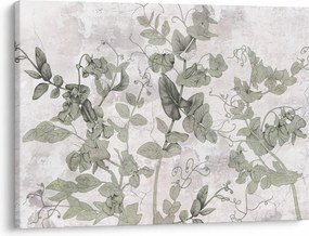 Obraz - Rastliny v omietke (70x50 cm)