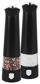 BERLINGERHAUS 2-dielny elektrický mlynček na soľ a korenie