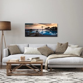 Obraz - Resort pri mori (120x50 cm)