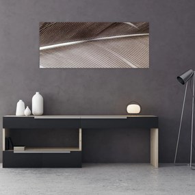 Abstraktný obraz vlákien (120x50 cm)
