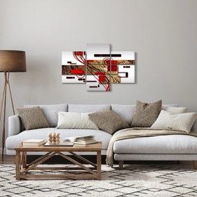 Obraz abstrakcie (90x60 cm)