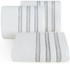 FROTÉ UTERÁK SELENA1 SADA 6KS 50X90 CM BIELA