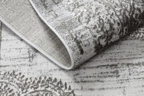 Koberec LIRA E1468 Rozeta, štrukturálny, glamour - sivý