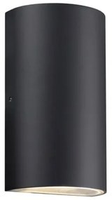 Nordlux - LED Vonkajšie nástenné svietidlo ROLD LED/10,5W/230V IP54 čierna