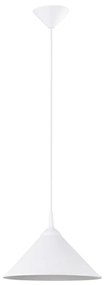 Sollux SL.1325 - Luster na lanku ZUMA 1xE27/15W/230V pr. 30 cm biela