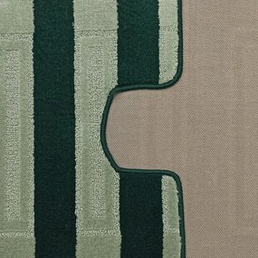 Sada kúpeľňových koberčekov Montana Said XL Hunter Green
