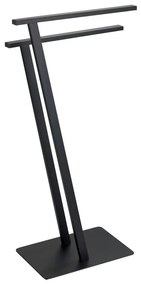 WENKO 24396100 - Stojan na uteráky LIRIO 20x40 cm čierny