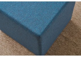 Taburet CUBI 40x40 cm modrý