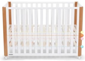 KINDERKRAFT SELECT - Detská postieľka 4v1 KOYA Premium buk/borovica