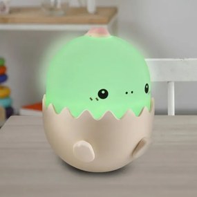 LED RGBW Stmievateľná detská dotyková lampa BABY DINO LED/0,75W/5V 1200mAh ružová