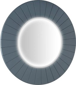 Sapho Sapho, LUMIRO STRIP guľaté zrkadlo s LED osvetlením v ráme, priemer 75cm, siena, LR750-4242S