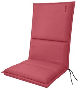 Doppler CITY stredný polster na stoličku a kreslo - červený (4416), 100 % polyester