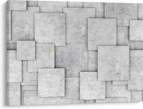 Obraz - Abstrakcia betónových kachličiek (70x50 cm)