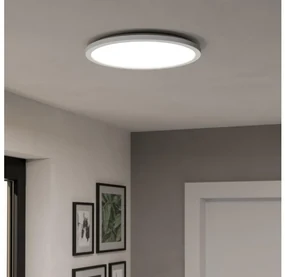 Eglo 901472 -LED RGBW St. kúpeľ. svietidlo ROVITO 18,5W/230V pr.38,9cm IP44 biela EG901472