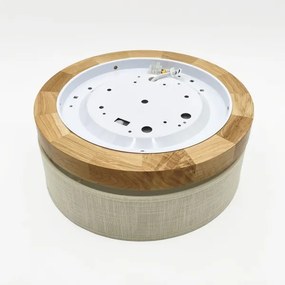 Brilagi - LED Stropné svietidlo BELLADONNA LED/20W/230V pr. 30 cm krémová/dub