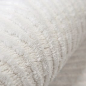 Angel Carpet, Kusový koberec Zafiro 25 Cream, 60x110, biela, kancelária