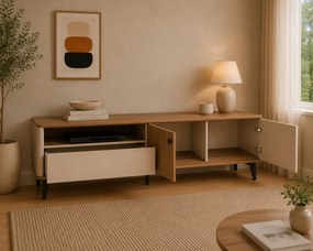 TV STOLÍK RAVELLO KAŠMÍR / ORECH ROYAL 180 cm