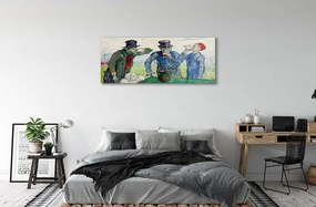 Obraz plexi Umenie muži stretnutie 120x60 cm