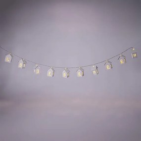 Svetelná LED reťaz DOMČEKY 1,2 m