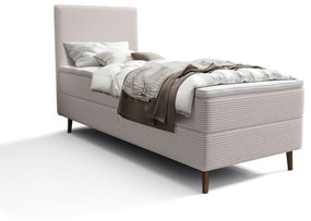 Jednolôžková posteľ 80 cm Napoli Comfort (biela) (s roštom, s úl. priestorom). Vlastná spoľahlivá doprava až k Vám domov. 1082491