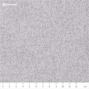 Svetlosivá rozkladacia rohová pohovka Miuform Scandic Lagom, pravý roh