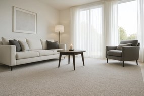 Tapibel, Metrážny koberec Cobalt SDN 64044 - AB tmavo šedý, záťažový, na mieru, šíře 4m, šedá, ab (mriežka), chodba / predsieň