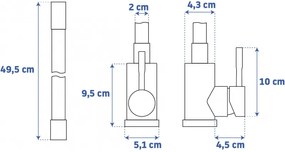 Rea batéria kuchynská Clever REA-B5698 - Rea